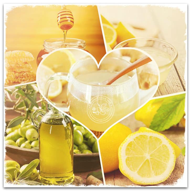 Народное средство: лимон, оливковое масло, мед