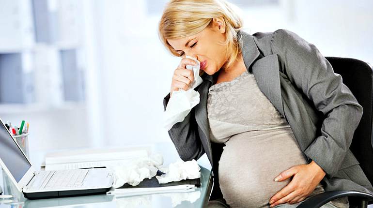 Простуда у беременных