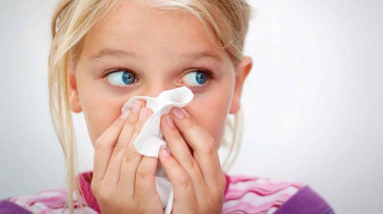 Лечение заложенности носа у детей