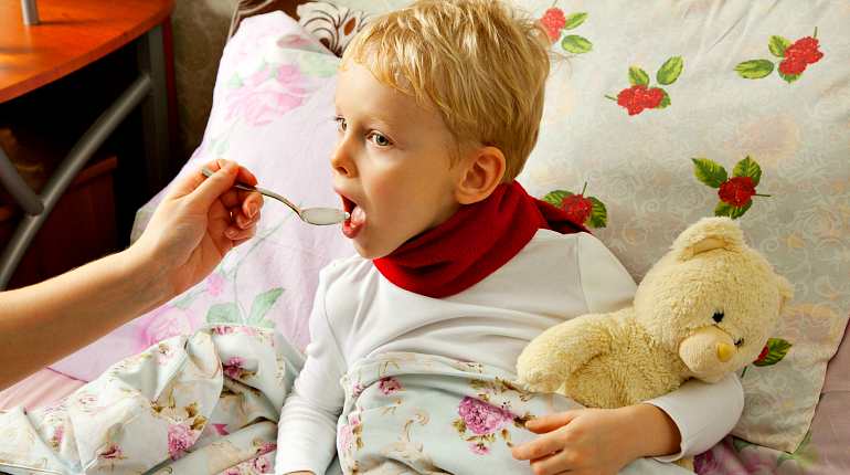 Лечение простуды у ребенка
