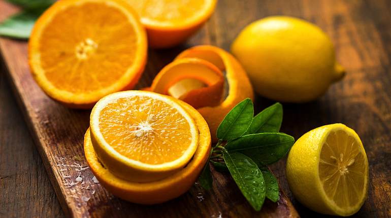 Апельсин и лимон