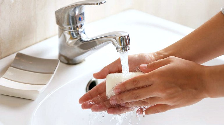 Антибактериальное мыло от бактерий на руках