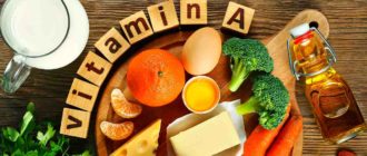 Продукты с высоким содержанием витамина А